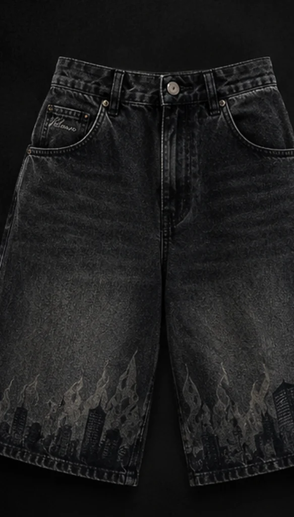VALMANO Urban Washed Bermuda