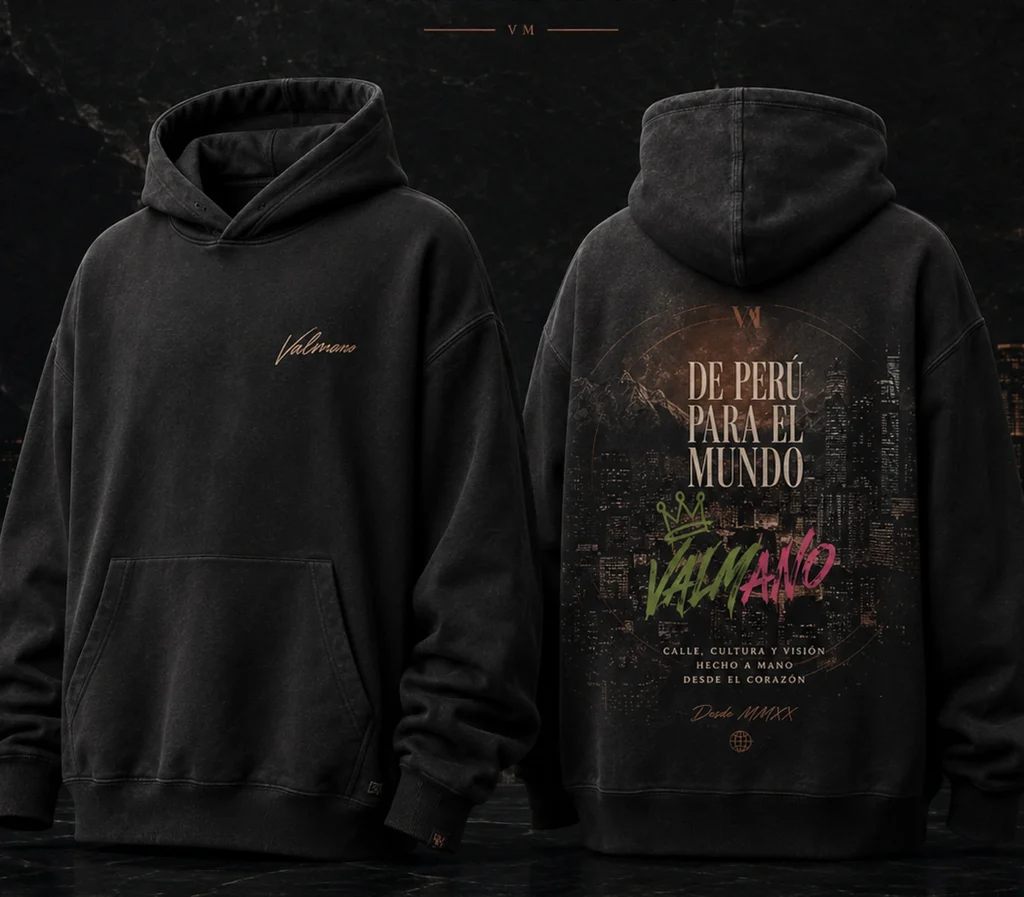 VALMANO Perú Worldwide Hoodie