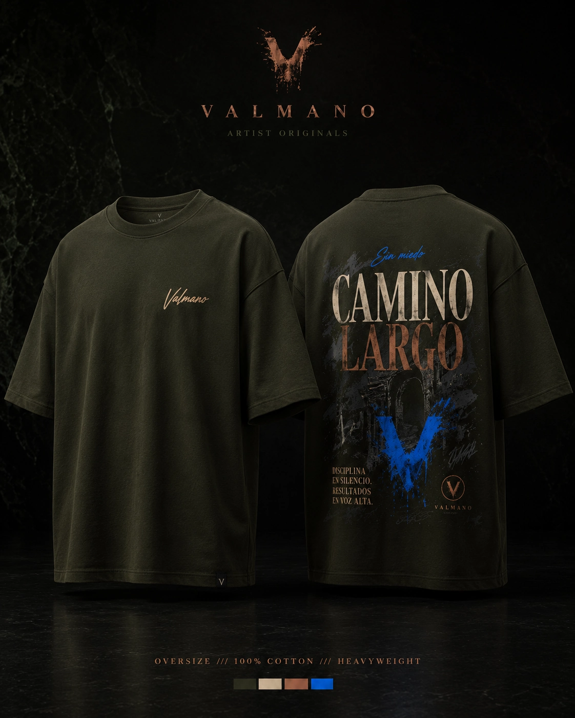 VALMANO Camino Largo Oversize · vista completa