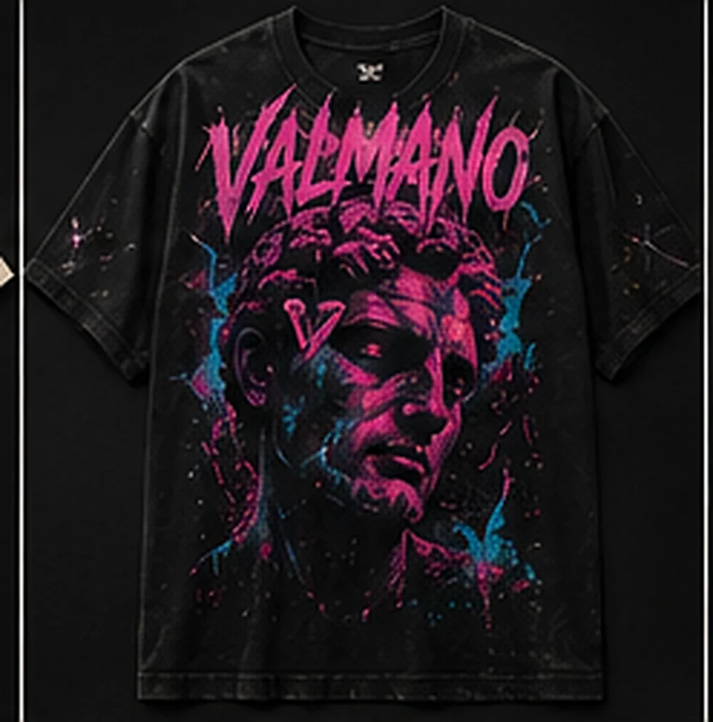 VALMANO Oversize T-Shirt Statue