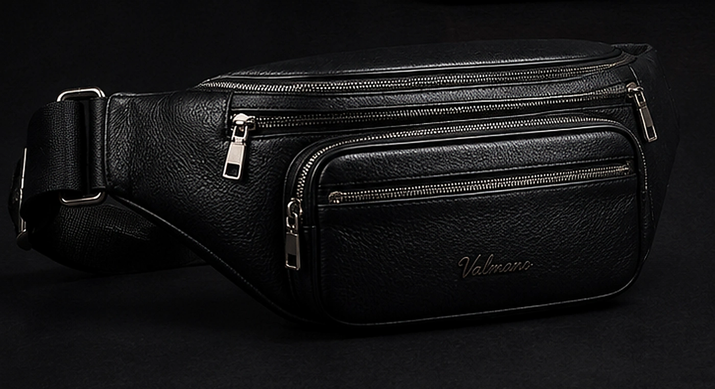 VALMANO Leather Waist Bag