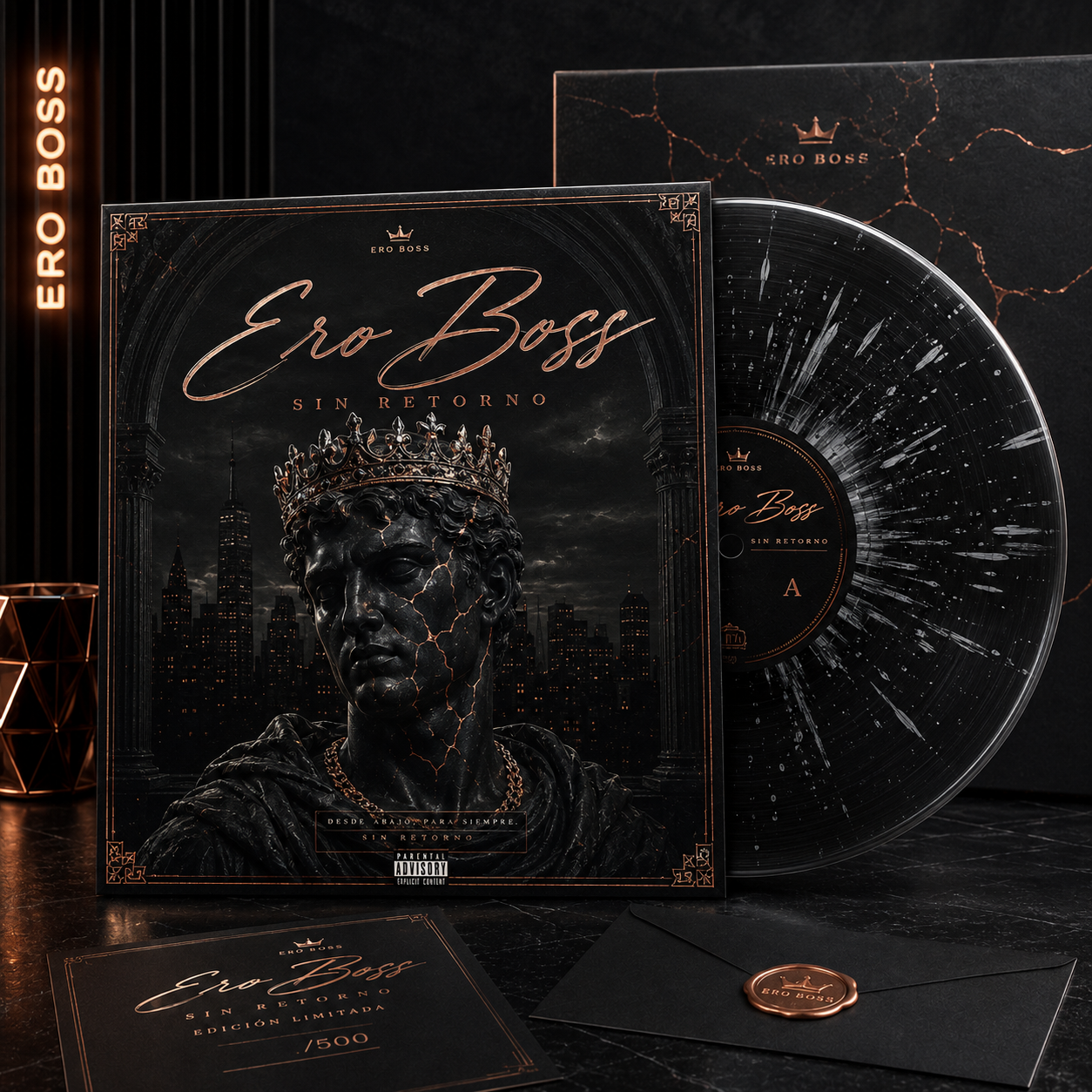 ERO BOSS · SIN RETORNO — Vinilo Negro Standard