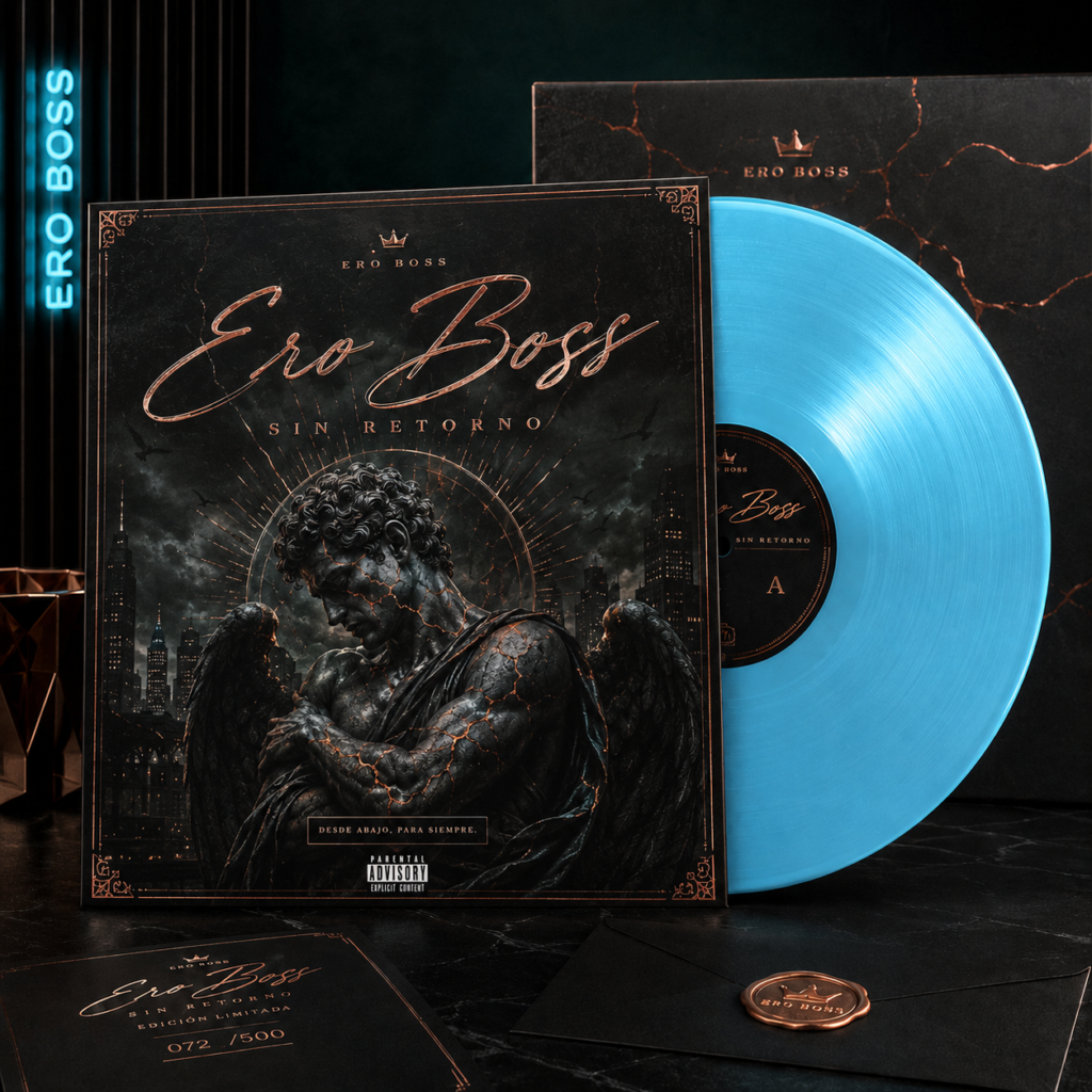 ERO BOSS · SIN RETORNO — Vinilo Celeste Eléctrico